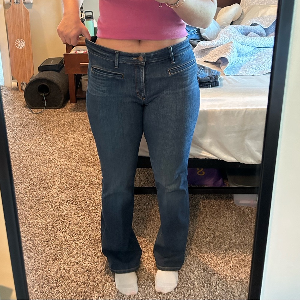 Vintage LOFT jeans. LOFT wideleg midrise jeans.